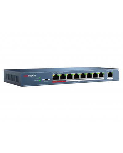 DS-3E0109P-E/M(B). Коммутатор с питанием POE. Hikvision в Самаре