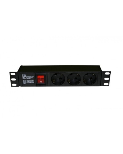 SHE10-3SH-S-IEC. Блок розеток 10. Hyperline в Самаре