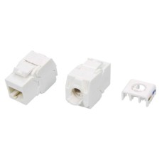 KJ8-8P8C-C5e-180-TLS-WH. Вставка Keystone Jack RJ-45. Hyperline