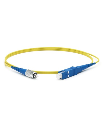 FC-S2-9-FC/UR-SC/UR-H-1M-LSZH-YL. Патч-корд волоконно-оптический одномодовый. Hyperline в Самаре