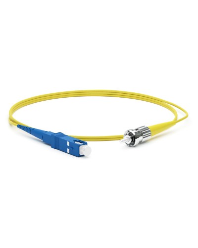 FC-S2-9-SC/UR-ST/UR-H-1M-LSZH-YL. Патч-корд волоконно-оптический одномодовый. Hyperline в Самаре