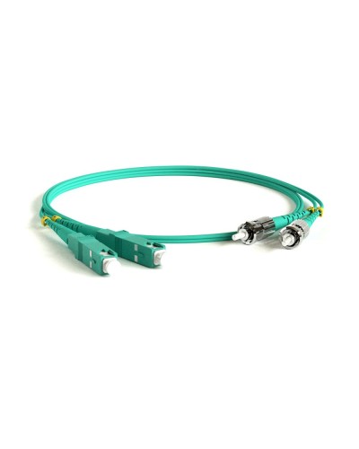 FC-D2-503-SC/PR-ST/PR-H-5M-LSZH-AQ. Патч-корд волоконно-оптический многомодовый. Hyperline в Самаре