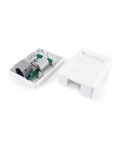 SB1-1-8P8C-C6-SH-WH. Розетка RJ-45. Hyperline в Самаре