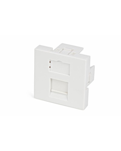 SIP2-1K-M45-45. Вставка 45х45 для 1 модуля формата Keystone Jack, со шторкой. Hyperline в Самаре