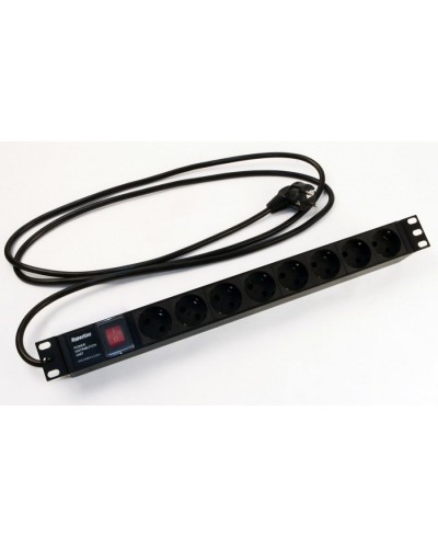 SHE19-8SH-S-2.5EU. Блок розеток 19. Hyperline в Самаре