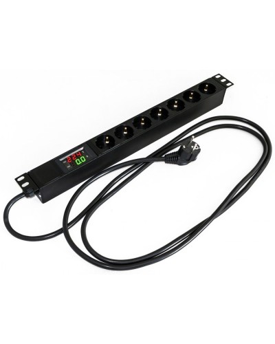SHE19-7SH-AV-2.5EU. Блок розеток 19. Hyperline в Самаре