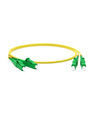 FC-D2-9-LC/AR-LC/AR-H-1M-LSZH-YL. Патч-корд волоконно-оптический LC-LC. Hyperline в Самаре