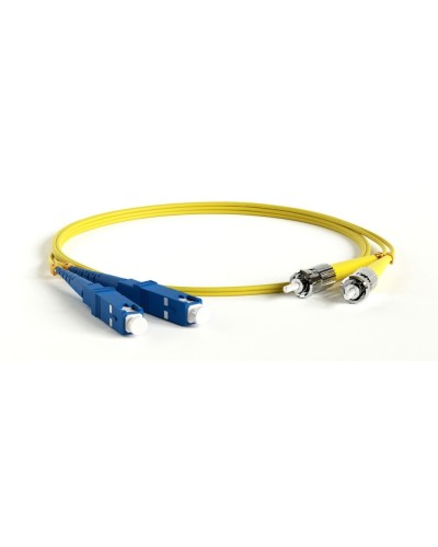 FC-D2-9-SC/UR-ST/UR-H-1M-LSZH-YL. Патч-корд волоконно-оптический ST-SC. Hyperline в Самаре