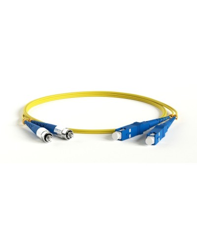 FC-D2-9-FC/UR-SC/UR-H-1M-LSZH-YL. Патч-корд волоконно-оптический SC-FC. Hyperline в Самаре