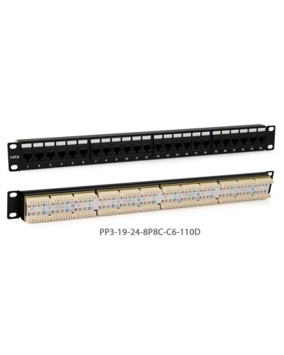 PP3-19-24-8P8C-C5E-110D. Патч-панель 19. Hyperline в Самаре