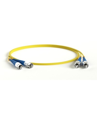 FC-D2-9-FC/UR-FC/UR-H-1M-LSZH-YL. Патч-корд волоконно-оптический FC-FC. Hyperline в Самаре