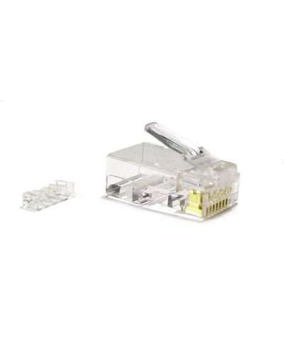 PLUG-8P8C-UV-C6-SH-100 (100 шт). Разъем RJ-45. Hyperline в Самаре