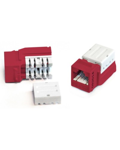 KJNE-8P8C-C5e-90-RD. Вставка Keystone Jack RJ-45. Hyperline в Самаре