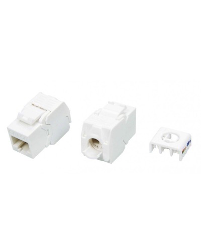KJ8-8P8C-C6A-180-TLS-WH. Вставка Keystone Jack RJ-45. Hyperline в Самаре