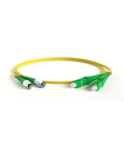 FC-D2-9-FC/AR-SC/AR-H-1M-LSZH-YL. Патч-корд волоконно-оптический SC-FC. Hyperline в Самаре