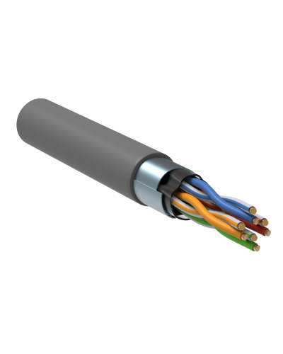 GENERICA F/UTP кат. 5E 100МГц 4 пары PVC INDOOR серый (BC1-C5E04-311-305-G). Кабель «витая пара» (LAN) для структурированных систем связи. IEK в Самаре