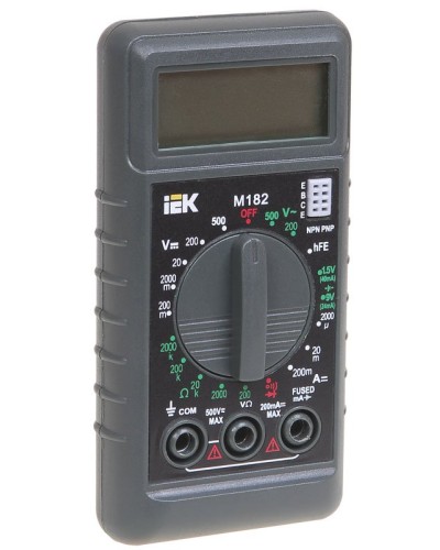 Мультиметр цифровой Compact M182 (TMD-1S-182). Мультиметр цифровой. IEK в Самаре