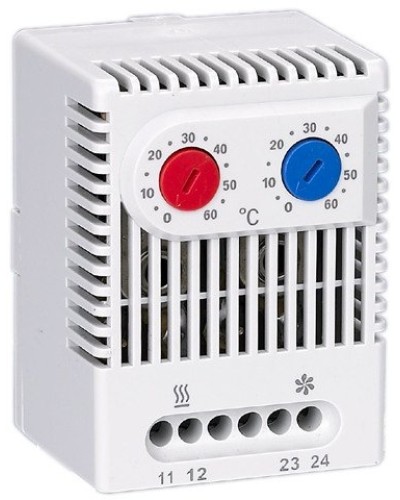 Термостат двухканальный от 0 до +60°C NO+NC (YCE-DTNO-NC-60). Термостат двухканальный. IEK в Самаре