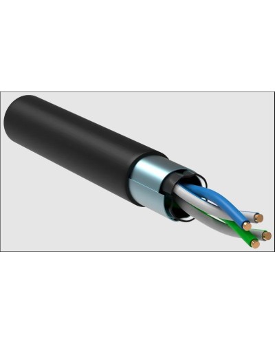 GENERICA U/UTP 5E 24AWG 2PR LDPE черный (BC3-C5E02-139-305-R-G). Кабель «витая пара» (LAN) для структурированных систем связи. IEK в Самаре