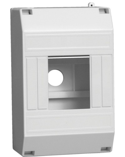 Корпус пластиковый КМПн 1/4 IP20 белый (MKP31-N-04-30-135). Щиток модульный без дверцы, настенный. IEK в Самаре