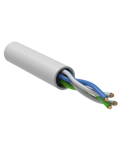 GENERICA U/UTP кат. 5E 24AWG 2 пары LSZH INDOOR белый (BC1-C5E02-128-305-G). Кабель «витая пара» (LAN) для структурированных систем связи. IEK в Самаре