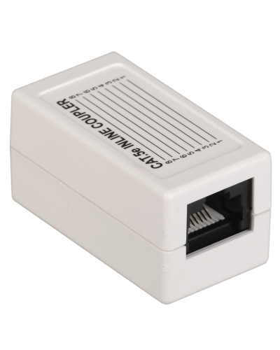 CS70-1C5EU. Проходной адаптер категория 5Е UTP тип RJ45-RJ45, белый. ITK в Самаре