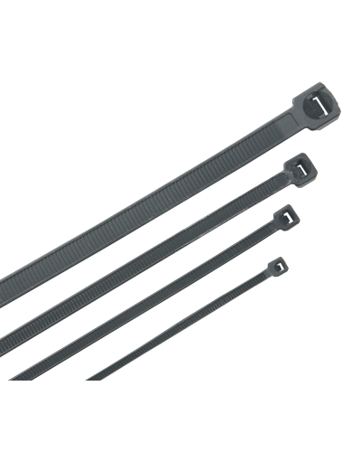 HKB-W48-L200 (100 шт). Хомут кабельный ХКн 4,8х200мм нейлон черный. ITK в Самаре