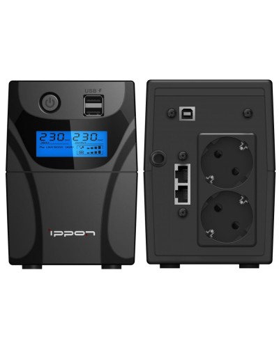 Ippon Back Power Pro II 650 Euro (1005511). Источник бесперебойного питания. Ippon в Самаре