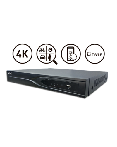 KN-PRO16/2-4K. Видеорегистратор IP 16-канальный. KENO в Самаре