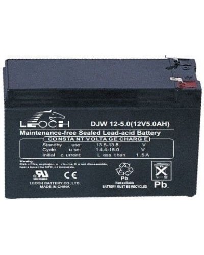 LEOCH DJW 12-5,0. Аккумулятор герметичный свинцово-кислотный. LEOCH в Самаре