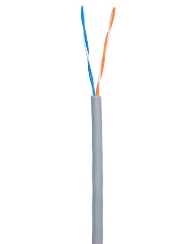 U/UTP 2pair, Cat5, In, PVC (EC-UU002-5-PVC-GY). Кабель «витая пара» (LAN) для структурированных систем связи. NETLAN в Самаре