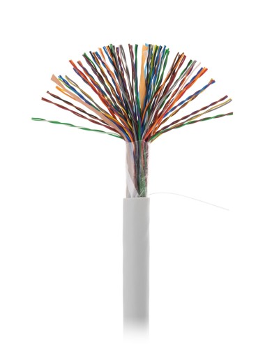 U/UTP 50pair, Cat5, In, PVC (EC-UU050-5-PVC-GY-3). Кабель «витая пара» (LAN) для структурированных систем связи. NETLAN в Самаре