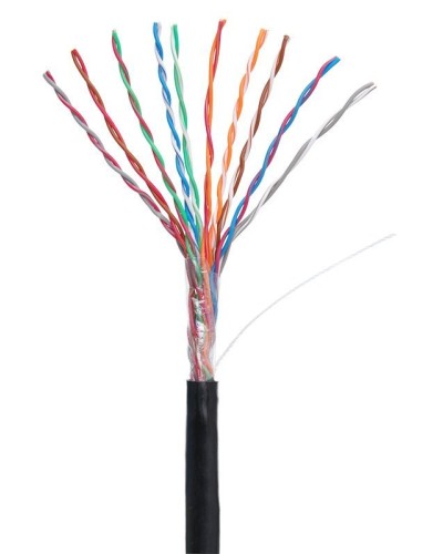 U/UTP 10pair, Cat5, Out, PE (EC-UU010-5-PE-BK-3). Кабель «витая пара» (LAN) для структурированных систем связи. NETLAN в Самаре