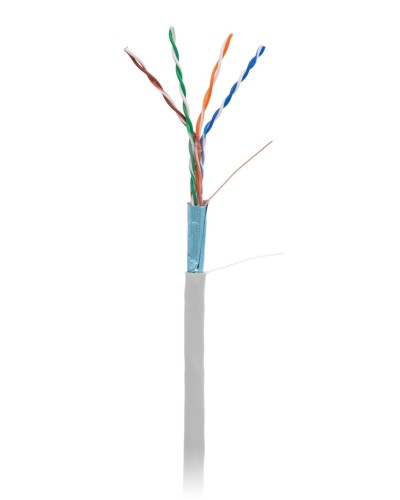F/UTP 4pair, Cat5e, In, PVC (EC-UF004-5E-PVC-GY). Кабель «витая пара» (LAN) для структурированных систем связи. NETLAN в Самаре