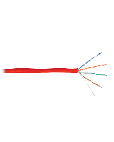U/UTP 4pair, Cat5e, Solid, In, PVC (NMC 4100A-RD). Кабель «витая пара» (LAN) для структурированных систем связи. NIKOMAX в Самаре