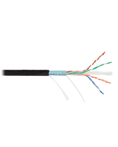 F/UTP 4pair, Cat6, Solid, In/Out, нг(А)-HF (NMC 4240C-BK). Кабель «витая пара» (LAN) для структурированных систем связи. NIKOMAX в Самаре