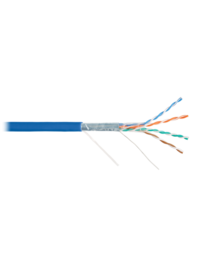 F/UTP 4pair, Cat5e, Solid, In, нг(А)-HF (NMC 4200C-BL). Кабель «витая пара» (LAN) для структурированных систем связи. NIKOMAX в Самаре