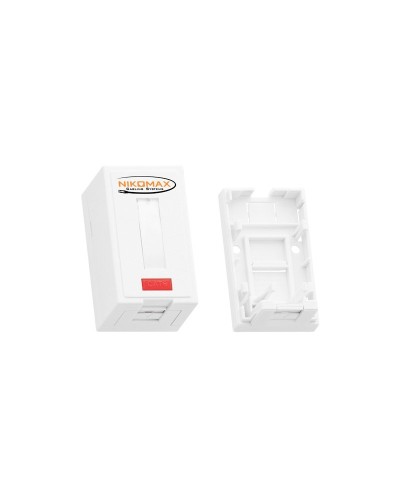 NMC-MB1P-ST-WT. Корпус настенной розетки. NIKOMAX в Самаре