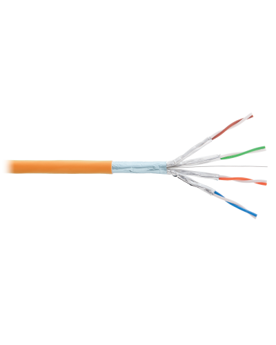 F/FTP 4pair, Cat6a, Solid, In, нг(А)-HF (NMC 4355C-OR). Кабель «витая пара» (LAN) для структурированных систем связи. NIKOMAX в Самаре
