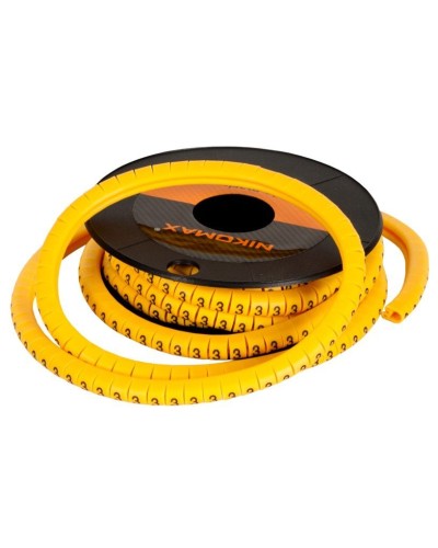 NMC-CMR-1-YL-500 (500шт). Маркер кабельный. NIKOMAX в Самаре