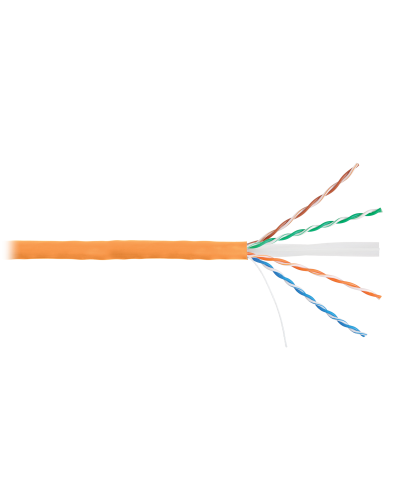 U/UTP 4pair, Cat6, Solid, In, нг(А)-HF (NMC 9140C-OR). Кабель «витая пара» (LAN) для структурированных систем связи. NIKOMAX в Самаре