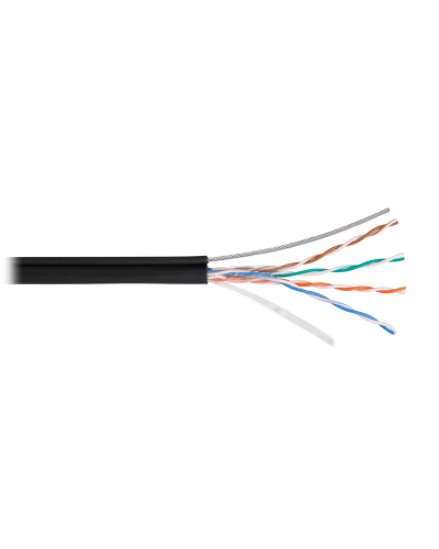 U/UTP 4pair, Cat5e, Solid, Out, SW, PVC (NMC 4805B-BK). Кабель «витая пара» (LAN) для структурированных систем связи. NIKOMAX в Самаре