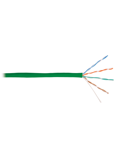 U/UTP 4pair, Cat5e, Solid, In, нг(А)-HF (NMC 9100C-GN). Кабель «витая пара» (LAN) для структурированных систем связи. NIKOMAX в Самаре