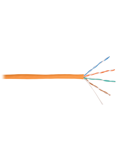 U/UTP 4pair, Cat5e, Solid, In, нг(А)-HF (NMC 9100C-OR). Кабель «витая пара» (LAN) для структурированных систем связи. NIKOMAX в Самаре