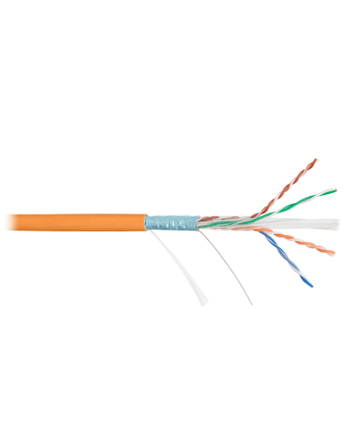 F/UTP 4pair, Cat6a, Solid, In, нг(А)-HF (NMC 4255C-OR). Кабель «витая пара» (LAN) для структурированных систем связи. NIKOMAX в Самаре