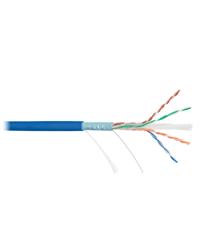 F/UTP 4pair, Cat6, Solid, In, нг(А)-HF (NMC 4240C-BL). Кабель «витая пара» (LAN) для структурированных систем связи. NIKOMAX в Самаре