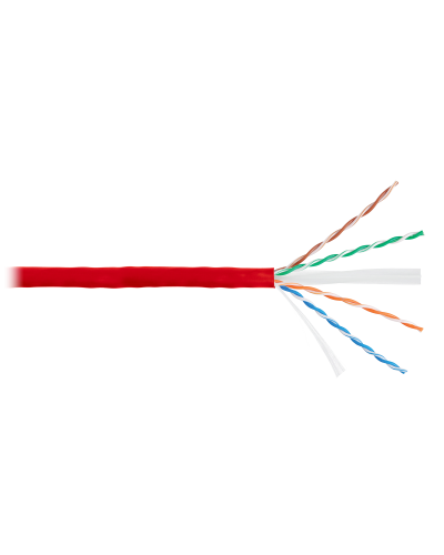U/UTP 4pair, Cat6, Solid, In, нг(А)-HF (NMC 4140C-RD). Кабель «витая пара» (LAN) для структурированных систем связи. NIKOMAX в Самаре