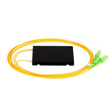 NMF-SPP1X2A1-SCA-B. Сплиттер планарный 1x2, 9/125мкм, SC/APC, 2 мм. NIKOMAX
