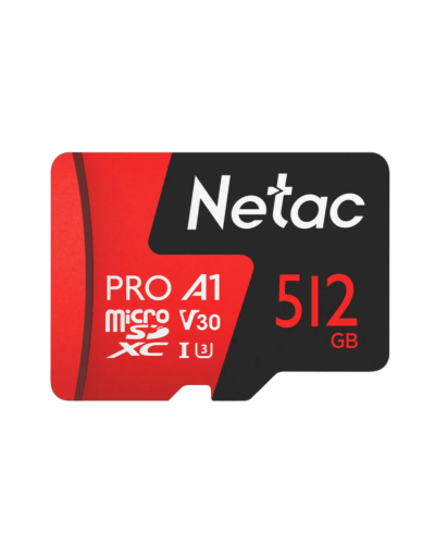 NT02P500PRO-512G-R. Карта памяти microSDXC, 512 ГБ, Class 10. Netac в Самаре