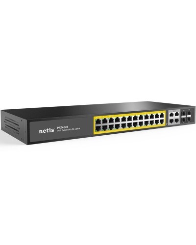 Netis P124GH. Коммутатор сетевой PoE неуправляемый. Netis в Самаре